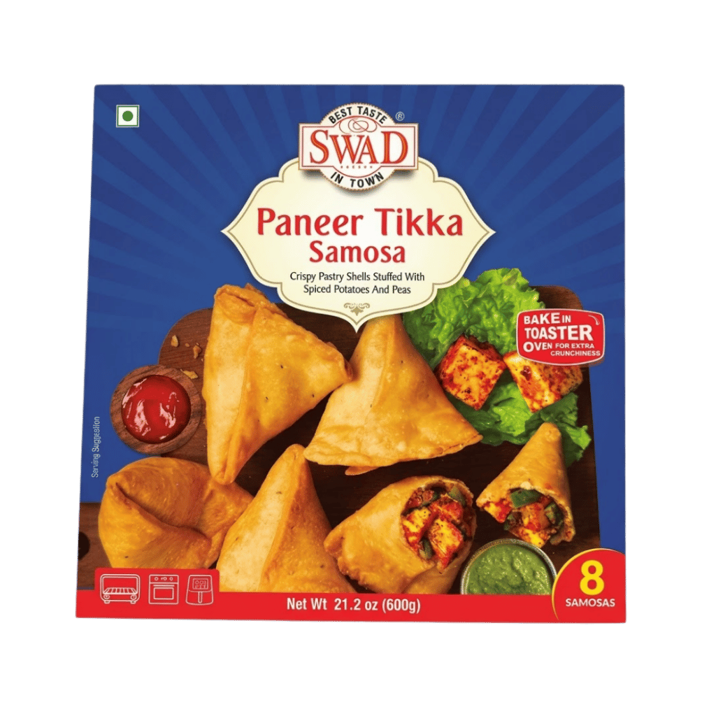 Swad Paneer Tikka Samosa 8 pcs/600 g buy online USA - 1